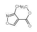 4-Isoxazolecarboxylicacid,3-methyl-,methylester(9CI) structure