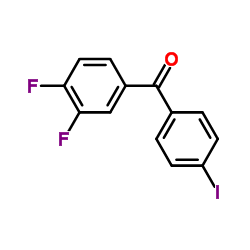 (3,4-Difluorophenyl)(4-iodophenyl)methanone图片