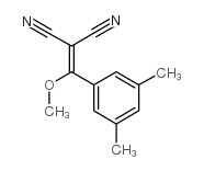 [(3,5-dimethylphenyl)(methoxy)methylidene]propanedinitrile结构式