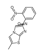 2-methyl-6-(2-nitrophenyl)-5-nitrosoimidazo[2,1-b][1,3]thiazole结构式