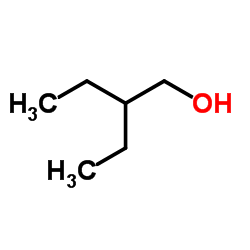 2-Ethyl-1-butanol Structure