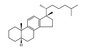 18-Norcholesta-8,11,13-triene, 17-methyl-, (5β,17α)结构式