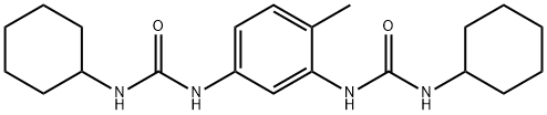 1,1'-(4-methyl-1,3-phenylene)bis(3-cyclohexylurea) Structure