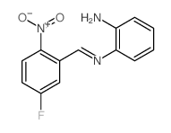 1,2-Benzenediamine,N1-[(5-fluoro-2-nitrophenyl)methylene]- structure