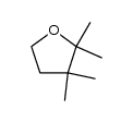 2,2,3,3-tetramethyl-tetrahydro-furan Structure