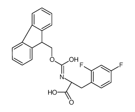 Fmoc-L-2,4-Difluorophe Structure