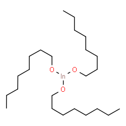 Indium(III) n-octoxide结构式