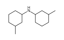 (+/-)-bis-(3-methyl-cyclohexyl)-amine结构式