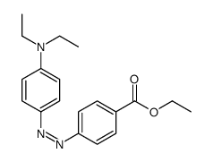 ethyl 4-[[4-(diethylamino)phenyl]diazenyl]benzoate Structure