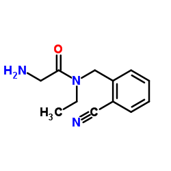 N-(2-Cyanobenzyl)-N-ethylglycinamide图片