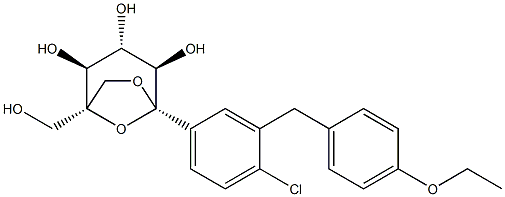 埃格列净中间体结构式