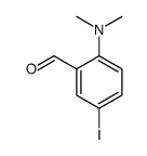 2-(Dimethylamino)-5-iodobenzaldehyde Structure