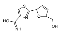 2',3'-didehydro-2',3'-dideoxytiazofurin structure