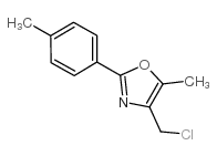 4-(氯甲基)-5-甲基-2-(对甲苯基)恶唑图片