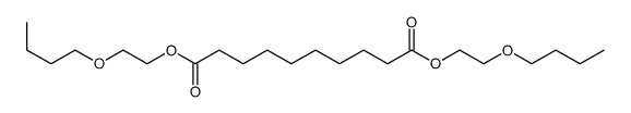 bis(2-butoxyethyl) sebacate structure