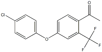 1-[4-(4-Chloro-phenoxy)-2-trifluoromethyl-phenyl]ethanone picture