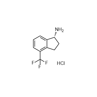 (R)-4-(三氟甲基)-2,3-二氢-1H-茚-1-胺盐酸盐图片