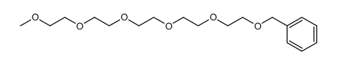 1-benzyl-15-methoxy-pentaoxyethylene结构式