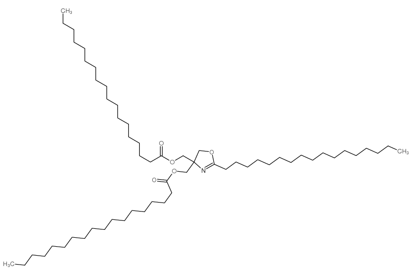 Octadecanoic acid,1,1'-[(2-heptadecyl-4(5H)-oxazolylidene)bis(methylene)] ester picture