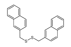 2-[(naphthalen-2-ylmethyldisulfanyl)methyl]naphthalene结构式