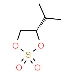 1,3,2-Dioxathiolane,4-(1-methylethyl)-,2,2-dioxide,(4S)-(9CI) Structure