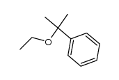 (1-ethoxy-1-methylethyl)benzene Structure