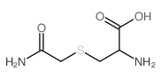 2-amino-3-(carbamoylmethylsulfanyl)propanoic acid structure