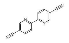 2,2'-BIPYRIDINE]-5,5'-DICARBONITRILE Structure