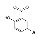 4-溴-5-甲基-2-硝基苯星空app结构式