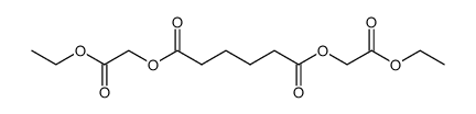 Adipinsaeure-bis-aethoxycarbonylmethyl-ester Structure