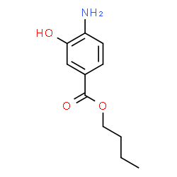 Benzoic acid, 4-amino-3-hydroxy-, butyl ester (9CI)结构式