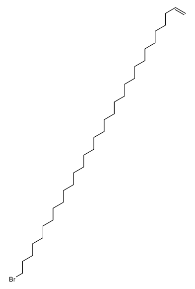 32-bromodotriacont-1-ene Structure