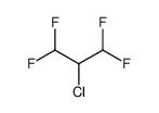 Propane, 2-chloro-1,1,3,3-tetrafluoro- structure