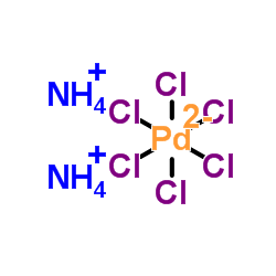 Ammonium hexachloropalladate(IV) Structure