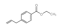 4-ALLYL-BENZOIC ACID ETHYL ESTER结构式