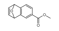 11-oxa-tricyclo[6.2.1.0(2,7)]undeca-2,4,6,9-tetraene-4-carboxylic acid methyl ester结构式