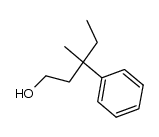 3-Methyl-3-phenyl-1-pentanol结构式