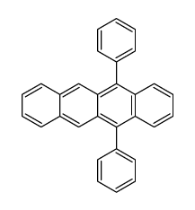 Naphthacene,5,12-diphenyl- Structure