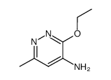 Pyridazine,4-amino-3-ethoxy-6-methyl- (8CI) Structure