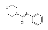 N-phenylmorpholine-4-carboximidoyl chloride structure