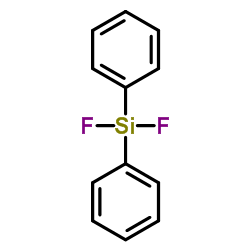 Difluoro(diphenyl)silane Structure