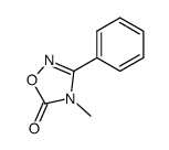 4-methyl-3-phenyl-4H-[1,2,4]oxadiazol-5-one Structure