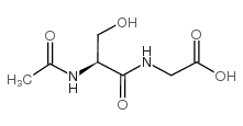 Ac-Ser-Gly-OH结构式