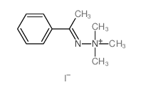 2-(alpha-Methylbenzylidene)-1,1,1-trimethylhydrazinium iodide Structure