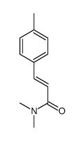 N,N-dimethyl-3-(4-methylphenyl)prop-2-enamide Structure