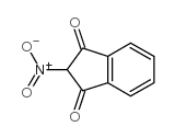 1H-Indene-1,3(2H)-dione,2-nitro- Structure