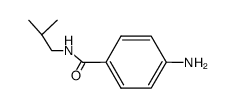 N-iso-butyl-4-aminobenzamide结构式