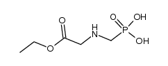 N-(Ethoxycarbonylmethyl)aminomethylphosphonic acid (Glyphosate ethyl ester) structure