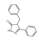 4-benzyl-5-phenyl-2,4-dihydropyrazol-3-one picture