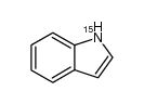 Indole-15N结构式